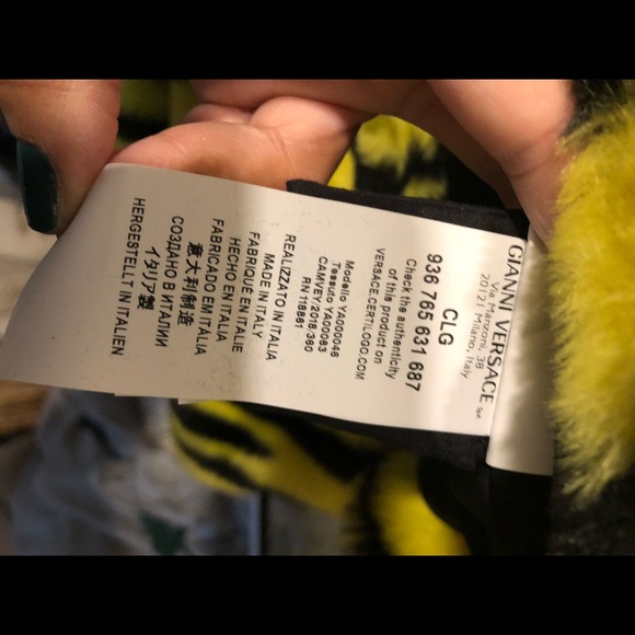 Versace Baby Zebra faux fur jacket - Picture 3 of 3